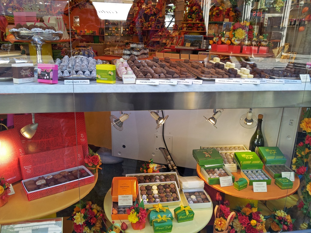 Window Display, Teuscher Chocolates